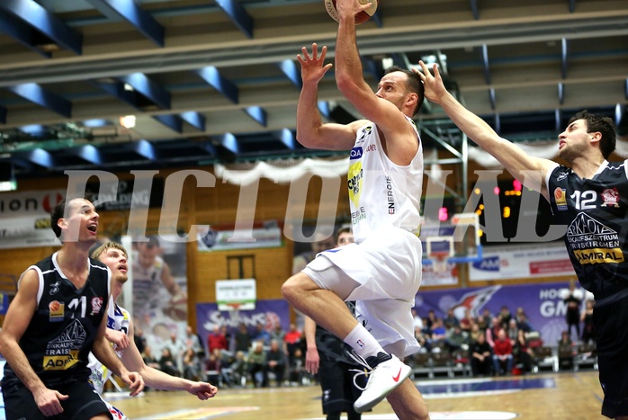 Basketball ABL 2016/17, Grunddurchgang 36.Runde Gmunden Swans vs. Traiskirchen Lions


