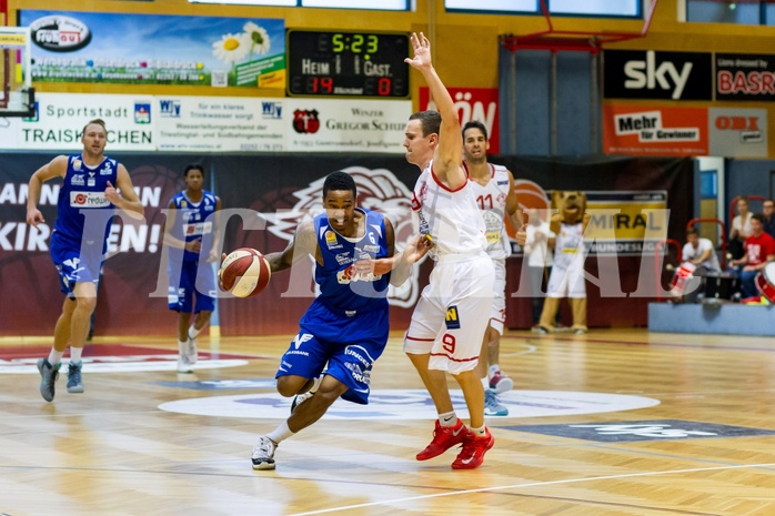 Basketball ABL 2015/16 Grunddurchgang 4.Runde Traiskirchen Lions vs Oberwart Gunners