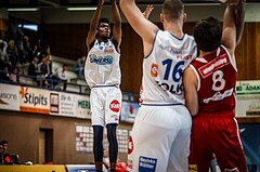 Basketball, ABL 2018/19, Playoff VF Spiel 2, Oberwart Gunners, BC Vienna, Dwane Miner (6)