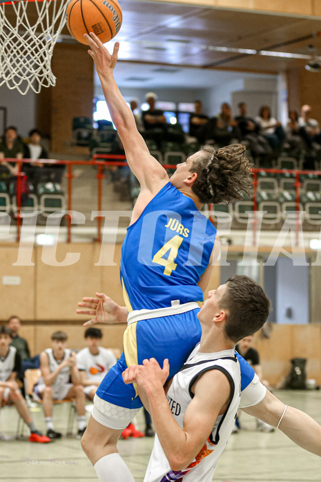 27.04.2025 Österreichischer Basketballverband 2024/25, SLMU16, VF Vienna United vs. SKN St. Pölten