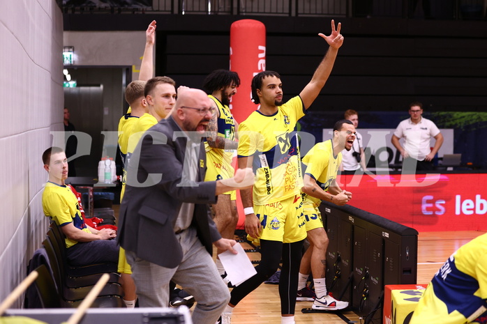 01.11.2023, Graz, Raiffeisen Sportpark Graz, Basketball Superliga 2023/24, Grunddurchgang, Runde 5, UBSC Raiffeisen Graz vs. Unger Steel Gunners Oberwart 