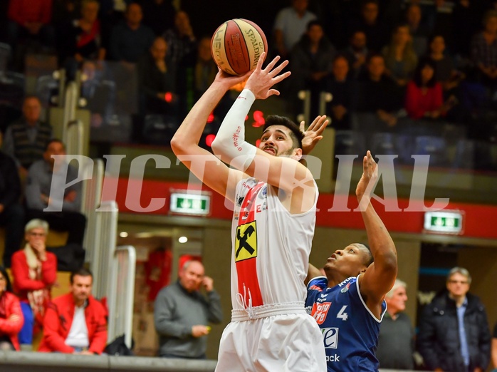 Basketball ABL 2017/18, Grunddurchgang 25.Runde Gmunden Swans vs. Traiskirchen Lions