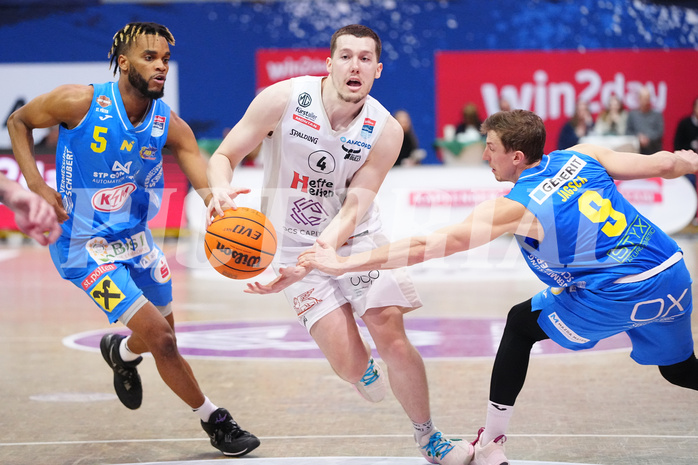 Win2day Basketball Superliga 2023/24, Grunddurchgang, 22. Runde, Kapfenberg vs. St.Pölten
