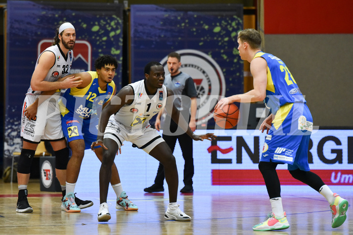 Basketball Superliga 2021/22, Grunddurchgang 16. Runde Flyers Wels vs. SKN St. Pölten