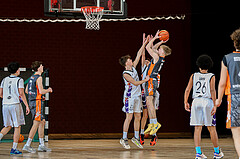 23.03.2025 Österreichischer Basketballverband 2024/25, SLMU16, Post SV Wien vs. Basket Dukes