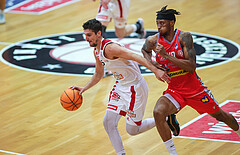 Basketball Superliga 2023/24, Grunddurchgang 2.Runde BC Vienna vs. Traiskirchen Lions