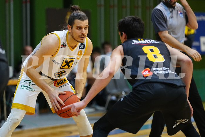 Basketball 2. Liga 2021/22, Grundduchgang 12.Runde , Fuerstenfeld vs. Jennersdorf


