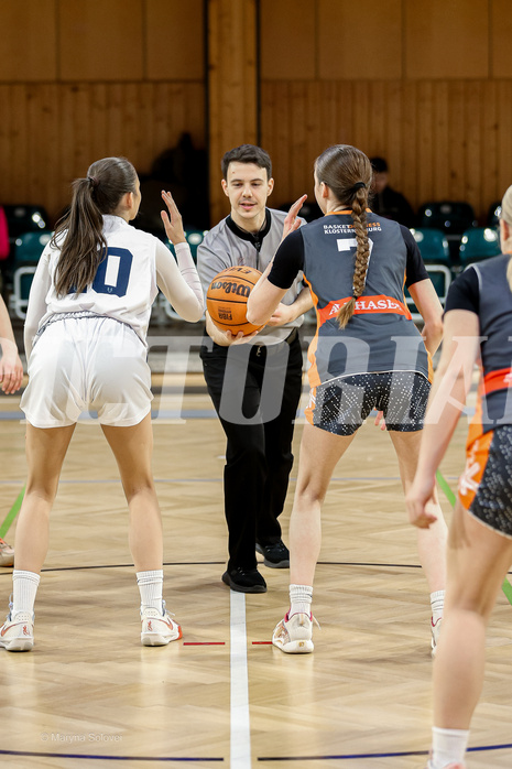 23.02.2025 Österreichischer Basketballverband 2024/25, SLWU16 Vienna Timberwolves vs. Basket Duchess