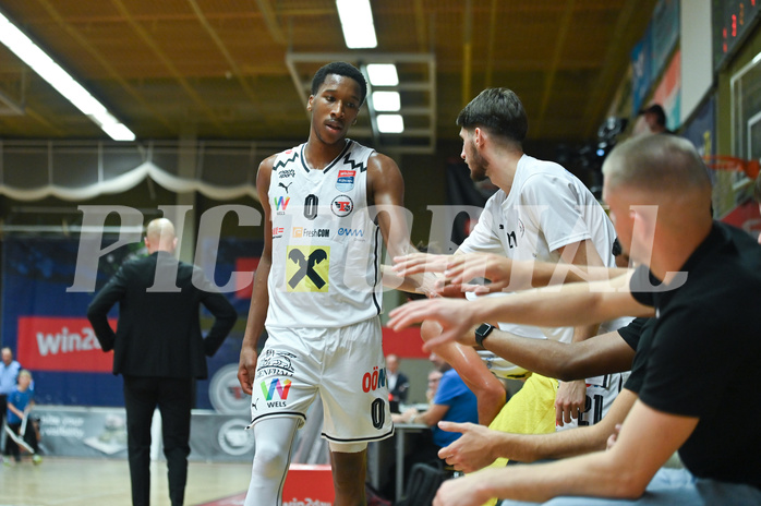 Basketball, Superliga 2024/25, Grunddurchgang 4.Runde, Flyers Wels vs. Kapfenberg,