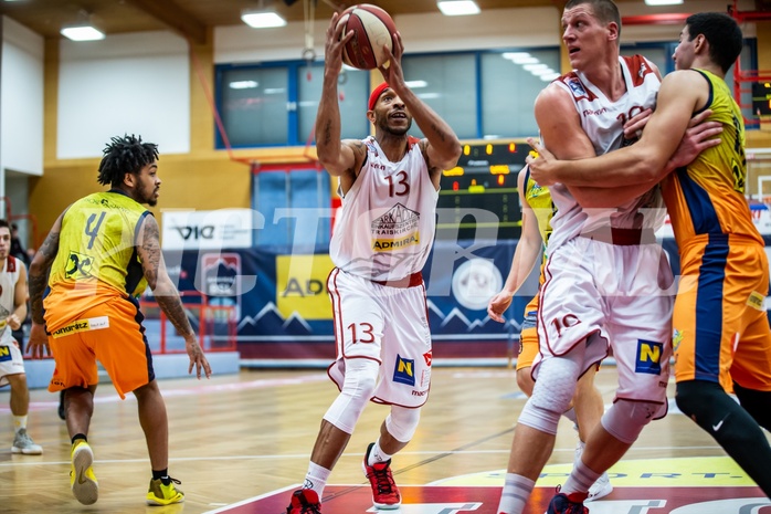 Basketball, Admiral Basketball Superliga 2019/20, Grunddurchgang 3.Runde, Traiskirchen Lions, UBSC Graz, Shawn L. Ray (13)