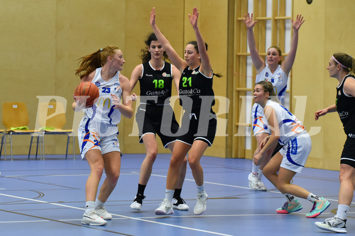 Basketball Superliga 2021/22, Grunddurchgang 6.Runde,
DBB LZ OÖ vs Basket Flames

