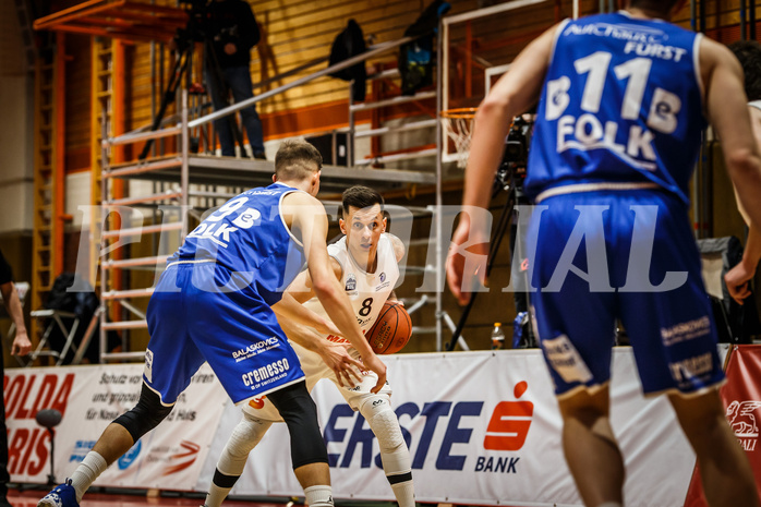 Basketball, Basketball Austria, Cup Final Four 2021/22 
Halbfinale 1, BBC Nord Dragonz, Oberwart Gunners, Petar Zivkovic (8)