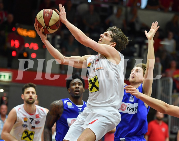 Basketball ABL 2016/17 Halbfinale Spiel 3 WBC Wels vs Gunners Oberwart
