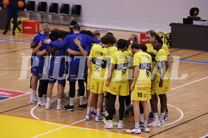 06.01.2025, Graz, Raiffeisen Sportpark Graz, Basketball Superliga 2024/25, Grunddurchgang, Runde 17, UBSC Graz - Oberwart Gunners