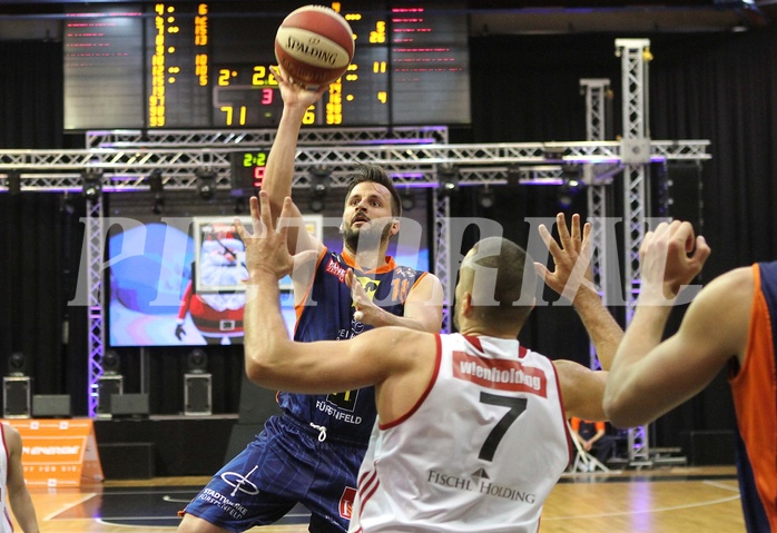 Basketball ABL 2016/17 Grunddurchgang 15.Runde BC Vienna vs Fürstenfeld Panthers
