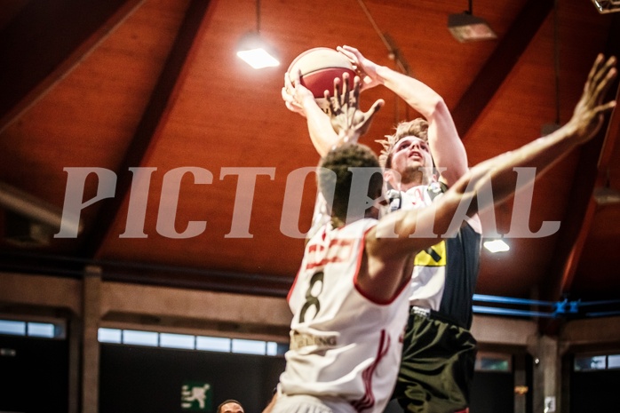 Basketball, ABL 2017/18, Playoff VF Spiel 2, BC Vienna, WBC Wels, Thomas Csebits(4)