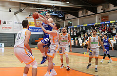 Basketball Superliga 2021/22, 7. Plazierungsrunde Klosterneuburg Dukes vs. Oberwart Gunners


