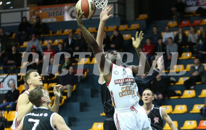 Basketball ABL 2016/17, Grunddurchgang 22.Runde BC Vienna vs. Traiskirchen Lions


