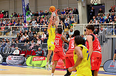 Basketball Superliga 2023/24, Playoff, Viertelfinale Spiel 2 SKN St. Pölten vs. Traiskirchen Lions