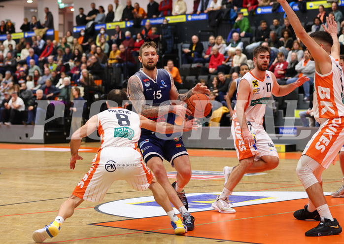Basketball Superliga 2022/23, Grunddurchgang 14.Runde Klosterneuburg Dukes vs. BBC Nord


