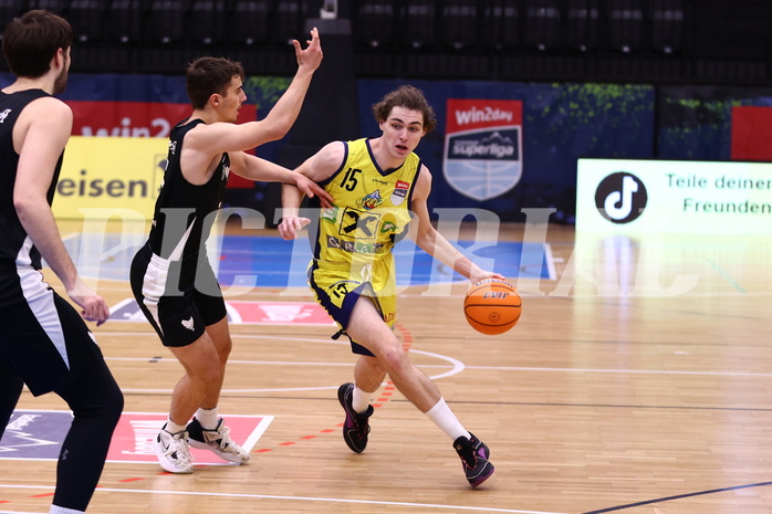 15.12.2024, Graz, Raiffeisen Sportpark Graz, Basketball Zweite Liga 2024/25, Grunddurchgang, Runde 12,  Future Team Steiermark vs. SWARCO Raiders Tirol 