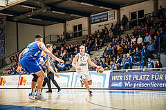 Basketball, Admiral Basketball Superliga 2019/20, Platzierungsrunde 3.Runde, Oberwart Gunners, Gmunden Swans, Sebastian Käferle (7)