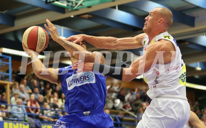 29.10.2017 Basketball ABL 2017/18 Grunddurchgang 6. Runde Gmunden Swans vs Oberwart Gunners