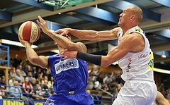 29.10.2017 Basketball ABL 2017/18 Grunddurchgang 6. Runde Gmunden Swans vs Oberwart Gunners