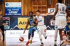Basketball, Admiral Basketball Superliga 2019/20, Grunddurchgang 6.Runde, Oberwart Gunners, St. Pölten, Felix Lewis (1)