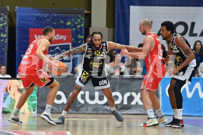 Basketball, Superliga 2024/25, Grunddurchgang 7.Runde, Flyers Wels vs. Gmunden,
