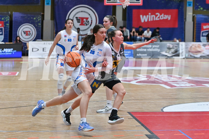 Basketball Superliga 2024/25, Semifinale Spiel 2, DBB Wels vs Duchess Klosterneuburg,

