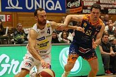 Basketball ABL 2017/18, Grunddurchgang 9.Runde Gmunden Swans vs. Fürstenfeld Panthers



