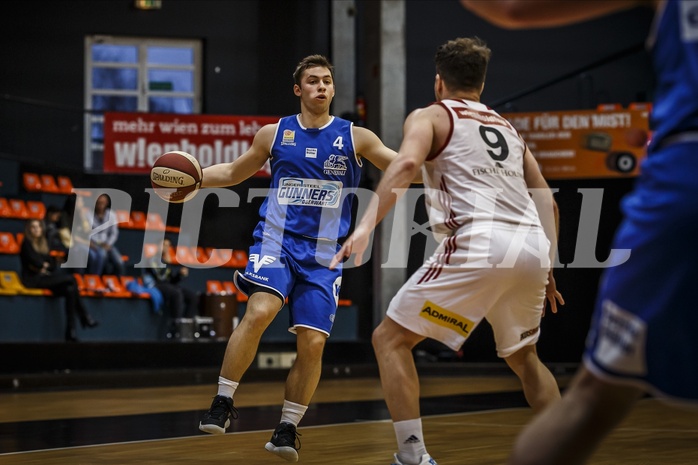 Basketball, ABL 2018/19, Grunddurchgang 30.Runde, BC Vienna, Oberwart Gunners, Jakob Szkutta (4)