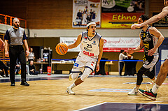 Basketball, win2day Basketball Superliga 2024/25, Grunddurchgang Runde 18, BBC Nord Dragonz, Gmunden Swans, Lukas Hahn (25)