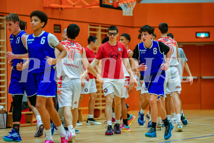 30.11.2024 Österreichischer Basketballverband 2024/25, SLMU16, BC Vienna vs. SG Salzkammergut 
