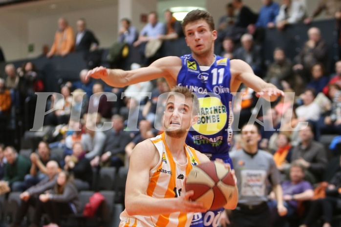 Basketball ABL 2016/17, Grunddurchgang 26.Runde BK Dukes Klosterneuburg vs. Gmunden Swans


