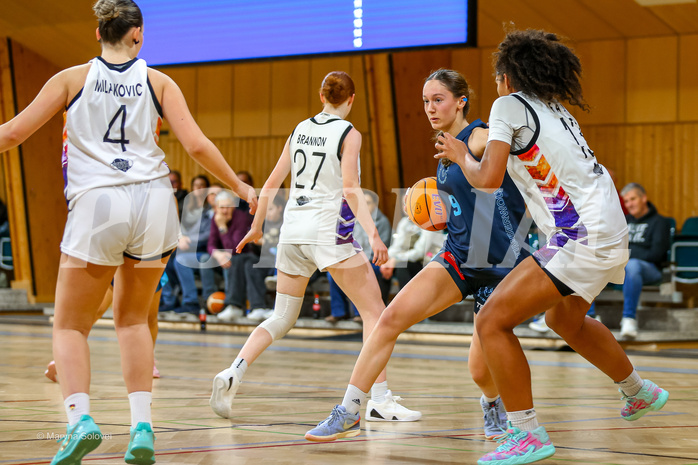 01.12.2024 Österreichischer Basketballverband 2024/25, SLWU19, Vienna United vs. Vienna Timberwolves