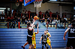 Basketball, Basketball Zweite Liga 2024/25, Grunddurchgang 19.Runde, Traiskirchen Lions NexGen, Wörthersee Piraten, Lukas Simoner (3)
