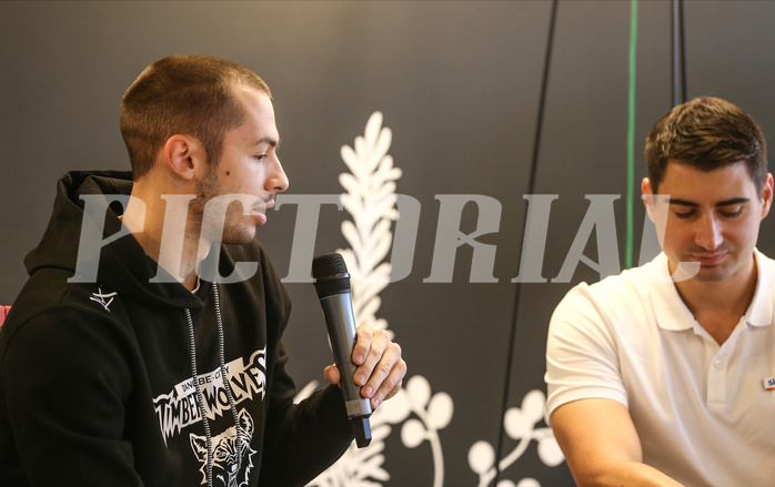 Basketball Superliga 2021/22, Pressekonferenz  vs. 


