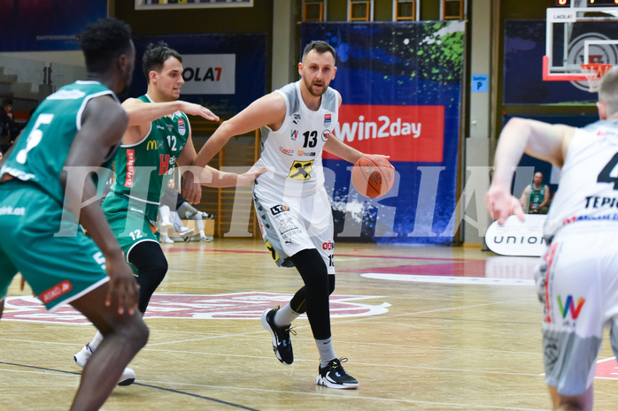 Win2Day Basketball Superliga 2022/23, Grunddurchgang 19.Runde, Flyers Wels vs. Kapfenberg,
