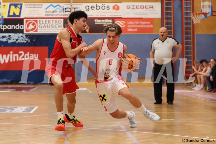 Basketball Superliga 2024/25, SLMU19 Traiskirchen Lions Academy vs. SG Salzkammergut


