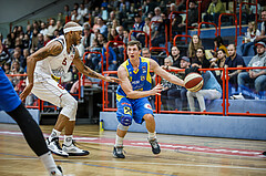 Basketball, Admiral Basketball Superliga 2019/20, Grunddurchgang 9.Runde, Traiskirchen Lions, SKN St. Pölten, Roman Jagsch (9)