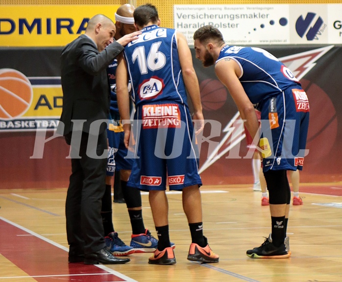 Basketball ABL 2015/16 Grunddurchgang 21.Runde Traiskirchen Lions vs. Kapfenberg Bulls
