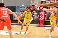 Basketball Superliga 2023/24, Playoff, Viertelfinale Spiel 4 SKN St. Pölten vs. Traiskirchen Lions