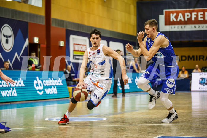 Basketball, Admiral Basketball Superliga 2019/20, Grunddurchgang 10.Runde, Kapfenberg Bulls, Oberwart Gunners, Bogic Vujosevic (5) Basketball, Admiral Basketball Superliga 2019/20, Grunddurchgang 10.Runde, Kapfenberg Bulls, Oberwart Gunners, Bogic Vujosevic (5)