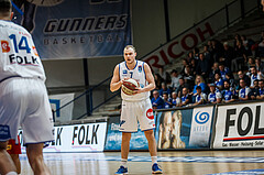 Basketball, Admiral Basketball Superliga 2019/20, Grunddurchgang 14.Runde, Oberwart Gunners, BC Vienna, Sebastian Käferle (7)