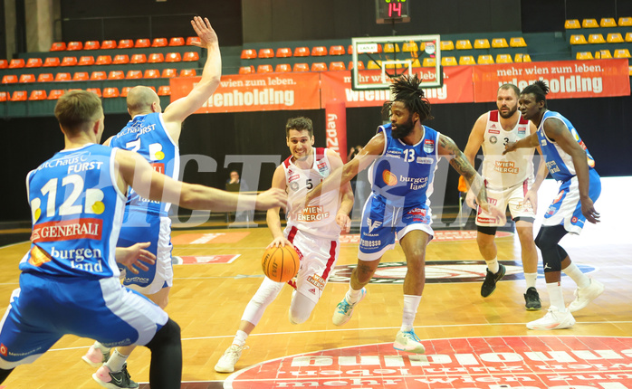 Basketball Superliga 2023/24, Gruunddurchgang 21.Runde BC Vienna vs. Oberwart Gunners