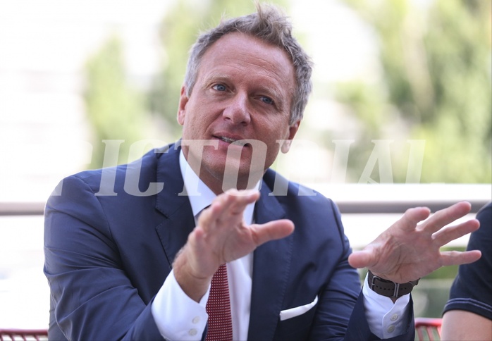 Basketball ÖBV 2019, Pressekonferenz  vs. 


