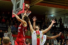 Basketball ABL 2017/18 Grunddurchgang 28. Runde Flyers Wels vs BC Vienna