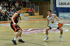 Basketball, Superliga 2023/24, Grunddurchgang 15. Runde, Flyers Wels vs. Fürstenfeld Panthers,
